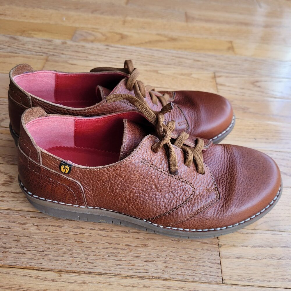 Jungla 7573 Comfort Shoe Leather Made in Spain Brown